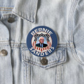 Badge Rond 7,6 Cm Bernie Sanders (En situation)