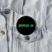 Badge Rond 7,6 Cm Bernie Sanders 2016 Horloge (En situation)