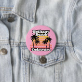 Badge Rond 7,6 Cm Bethany Beach Delaware (En situation)