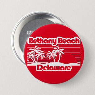Badge Rond 7,6 Cm Bethany Beach Delaware