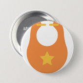 Badge Rond 7,6 Cm bib bébé (Devant & derrière)