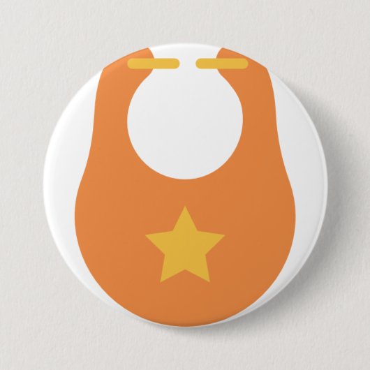 Badge Rond 7,6 Cm bib bébé (Devant)