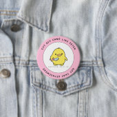 Badge Rond 7,6 Cm Bible Duckie (En situation)
