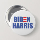Badge Rond 7,6 Cm Biden / Harris (Devant & derrière)