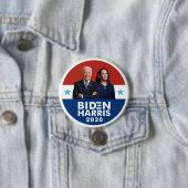 Badge Rond 7,6 Cm Biden Harris 2020 bouton (En situation)