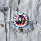 Badge Rond 7,6 Cm biden Harris, matière de campagne (En situation)