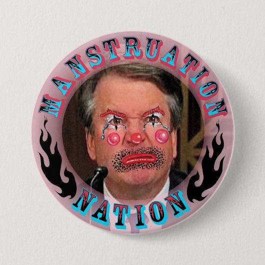 Badge Rond 7,6 Cm Bière d'un clown (Devant)