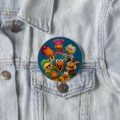 Badge Rond 7,6 Cm Bird Call Cast Button (En situation)