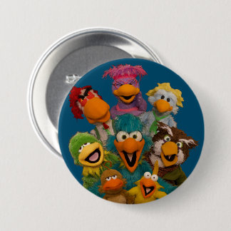Badge Rond 7,6 Cm Bird Call Cast Button