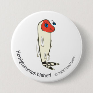 Badge Rond 7,6 Cm Bleheri de TM-06-Hemigrammus