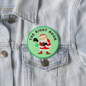 Badge Rond 7,6 Cm Boîtier Boxer Stocker Stuffer (En situation)