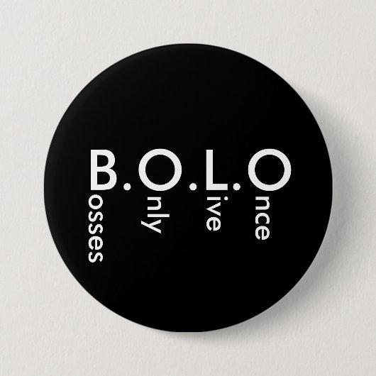 BADGE ROND 7,6 CM BOLO (Devant)