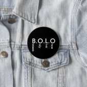 BADGE ROND 7,6 CM BOLO (En situation)