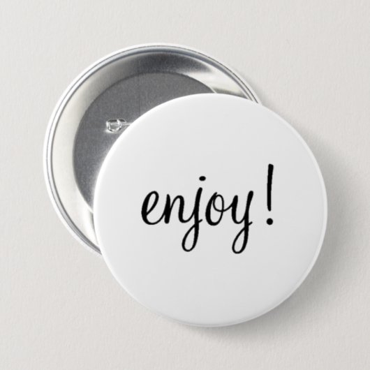 Badge Rond 7,6 Cm Bon appétit ! (Devant & derrière)