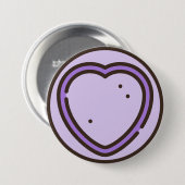Badge Rond 7,6 Cm bonbon-1 (Devant & derrière)