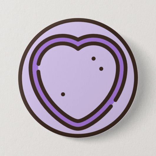 Badge Rond 7,6 Cm bonbon-1 (Devant)