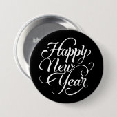 Badge Rond 7,6 Cm Bonne année (Devant & derrière)