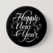 Badge Rond 7,6 Cm Bonne année (Devant)