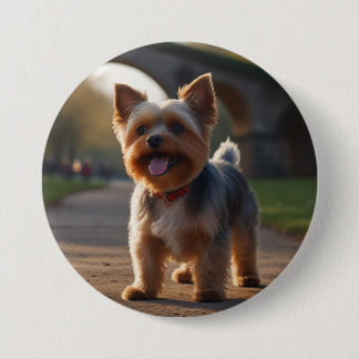 Badge Rond 7,6 Cm Bóton Redondo 2.54cm Yorkshire