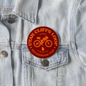 Badge Rond 7,6 Cm Boucle des falaises d'Utah (cyclisme) (En situation)