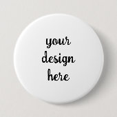 Badge Rond 7,6 Cm Bouton (Devant)