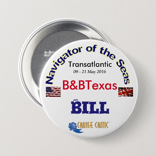 Badge Rond 7,6 Cm bouton (Devant & derrière)