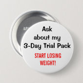 Badge Rond 7,6 Cm Bouton (Devant & derrière)