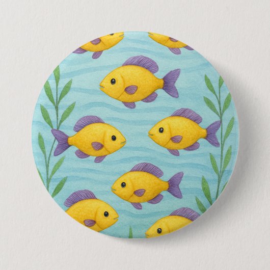 Badge Rond 7,6 Cm Bouton (Devant)