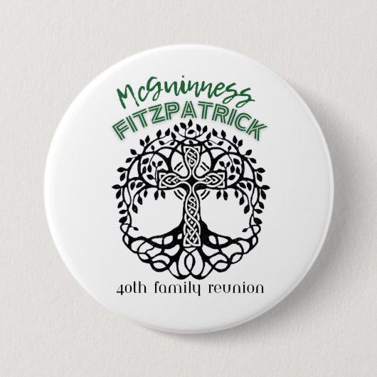 Badge Rond 7,6 Cm bouton (Devant)