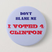 Badge Rond 7,6 Cm Bouton (Devant)