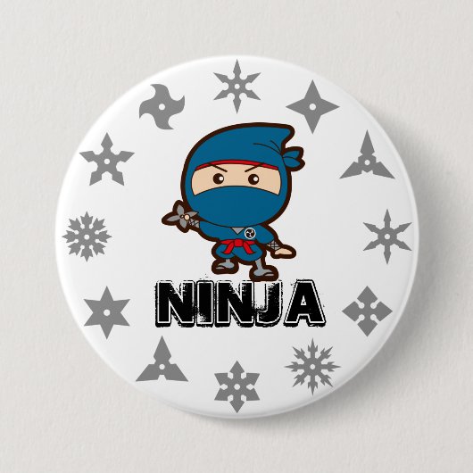 Badge Rond 7,6 Cm Bouton (Devant)