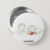 Badge Rond 7,6 Cm Bouton #07 de bébé de janv. Shackelford (Devant & derrière)