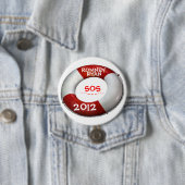 Badge Rond 7,6 Cm Bouton 2012 de sauveteur de Romney Ryan SOS (En situation)