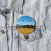 BADGE ROND 7,6 CM BOUTON 2 DE STATION D'EAGLE (En situation)