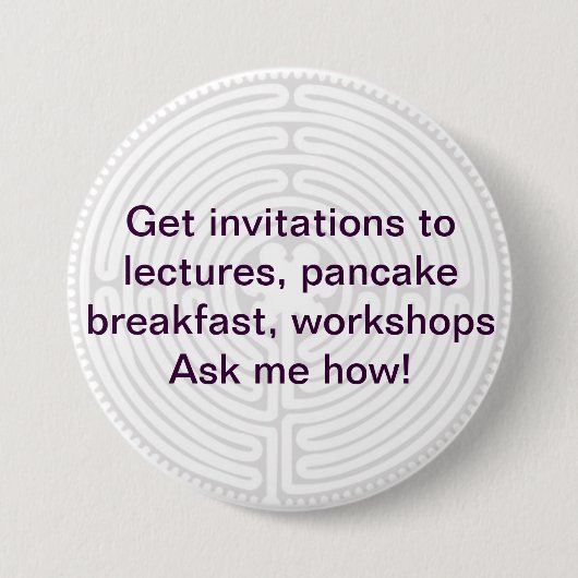 Badge Rond 7,6 Cm bouton 4 (Devant)