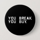 Badge Rond 7,6 Cm Bouton Acheter (Devant)