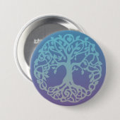 Badge Rond 7,6 Cm Bouton Arbre de vie (Devant & derrière)