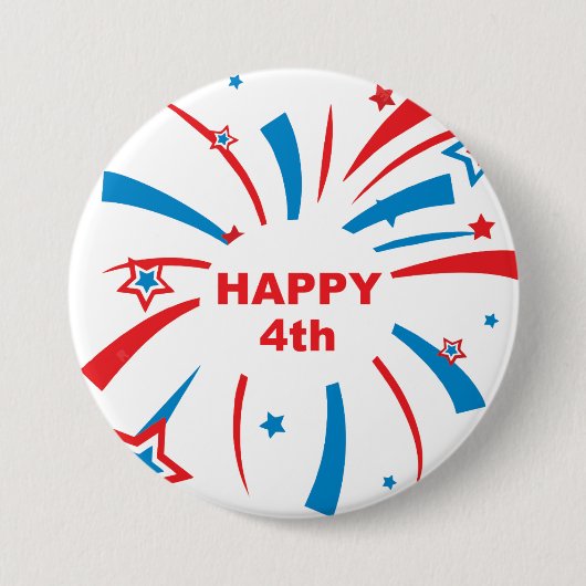 Badge Rond 7,6 Cm Bouton Arrondi Grand 3 Pouces (Devant)