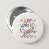 Badge Rond 7,6 Cm Bouton Auburn Gameday (Devant & derrière)