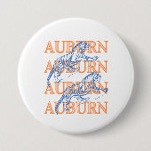 Badge Rond 7,6 Cm Bouton Auburn Gameday (Devant)