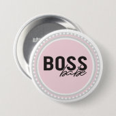 Badge Rond 7,6 Cm Bouton Bébé (Devant & derrière)