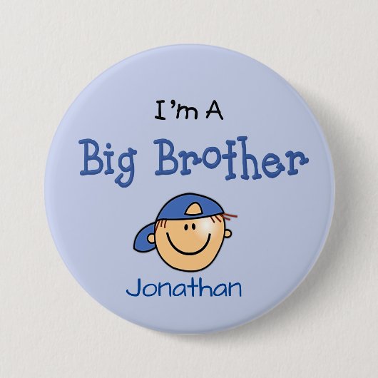 Badge Rond 7,6 Cm Bouton Big Brother personnalisé (Devant)