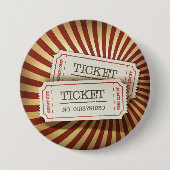 Badge Rond 7,6 Cm Bouton Billets cinéma (Devant)