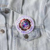 Badge Rond 7,6 Cm Bouton Bouclier du timbre Harris-Walz (En situation)