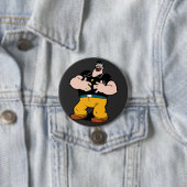 Badge Rond 7,6 Cm Bouton Brutus (En situation)