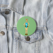 Badge Rond 7,6 Cm bouton bunnygirl (En situation)