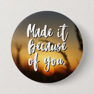 Badge Rond 7,6 Cm Bouton Cadeau Petit et Simple Design Unisexe