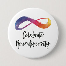 bouton célébrer la neurodiversité