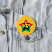 Badge Rond 7,6 Cm Bouton "Che" de Thomas Sankara (En situation)