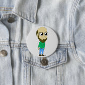 Badge Rond 7,6 Cm bouton chibi (En situation)